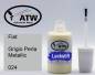 Preview: Fiat, Grigio Perla Metallic, 024: 20ml Lackstift, von ATW Autoteile West.